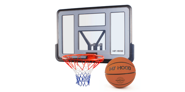 Lux basketplade med dunkekurv