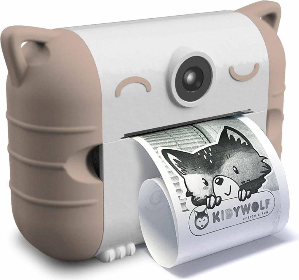 Kidywolf kamera med printer